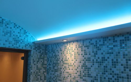 buhar odası led aydınlatma