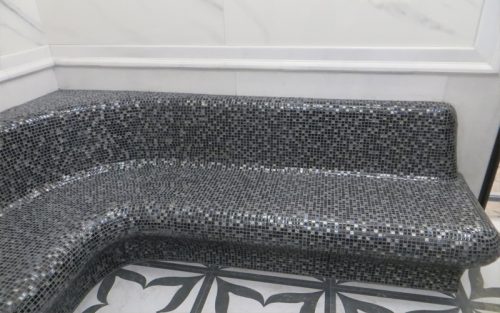 buhar odası oturma bankı