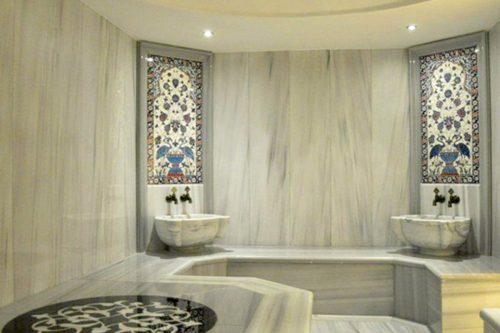 kurna arkası Çini pano